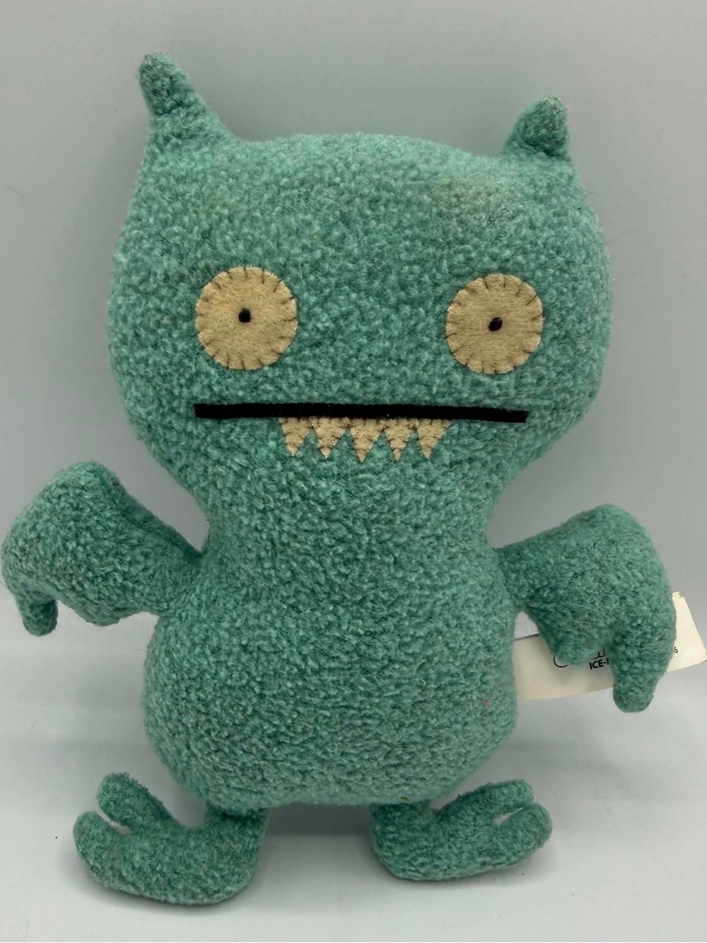 UglyDoll Ice Bat Vintage Plush Stuffed Animal Small Mini Toy 7”
